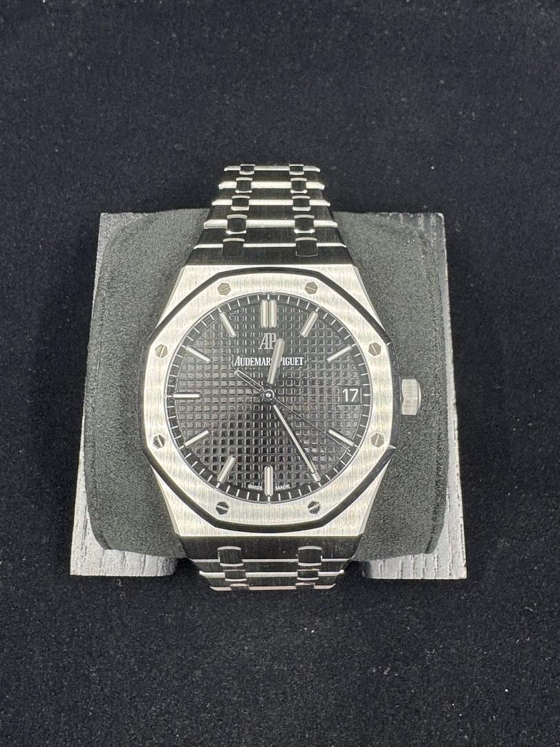 Audemars Piguet Royal Oak 41mm Ref. 15500ST Black Tapisserie Dial