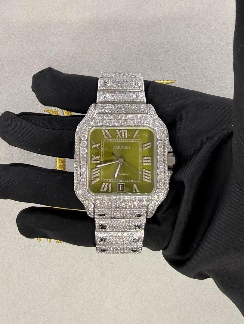 Cartier Santos 100 Automatic – Ref. 2976 – Stainless Steel - Case no. 4072