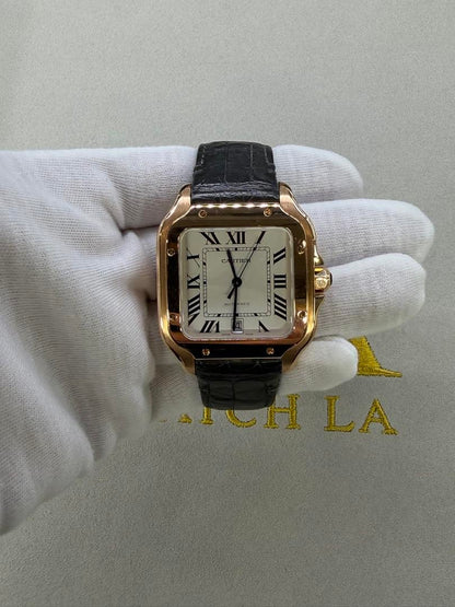 Cartier Santos Large Rose Gold WGSA0019