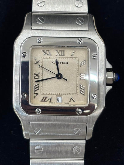 Cartier Santos Medium size SS case