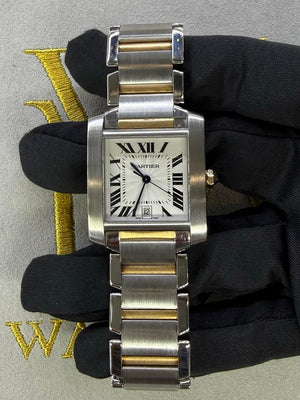 Cartier Tank Francaise 2tone Medium size Ref: 2302
