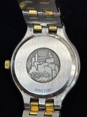 Omega De Ville Diamond bezel 2tone Yellow gold Ladies