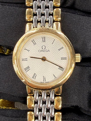 Omega De Ville Quartz White Dial