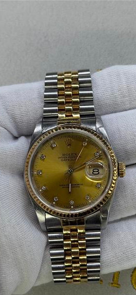 Rolex DateJust 36mm Two- Tone Jubilee band 16233
