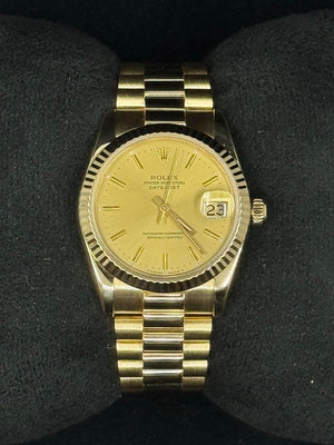 Rolex Datejust 68273 - 18K Gold Automatic Watch
