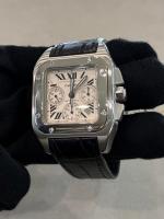 Cartier Santos 100 XL Chronograph "2740" - Image 3