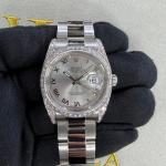 Rolex Datejust 36 "Custom Diamond Bezel"