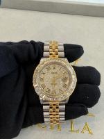 Rolex Datejust "Custom Diamond Dial & Bezel"