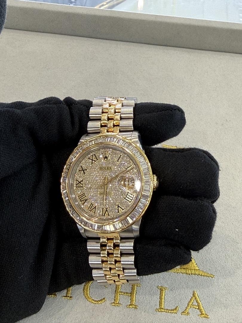 Rolex Datejust "Custom Diamond Dial & Bezel" - Image 3