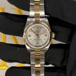 Rolex Oyster Perpetual 24 Arabic Dial Two-Tone