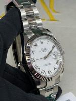 Rolex Datejust 41mm Stainless Steel White Dial - Image 2