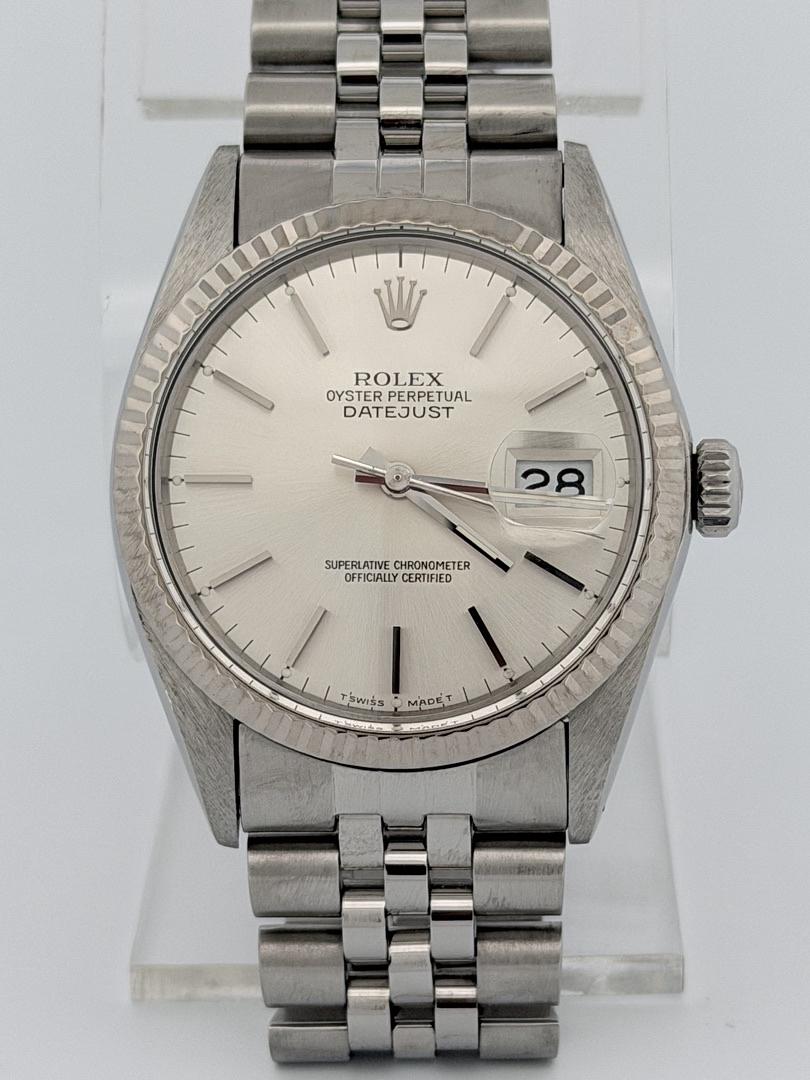 109368868-0 Rolex Datejust 36mm Stainless Steel Ref 16014 - Image 1