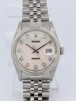 Rolex Datejust 36mm Stainless Steel Ref 16220 Jubilee Dial