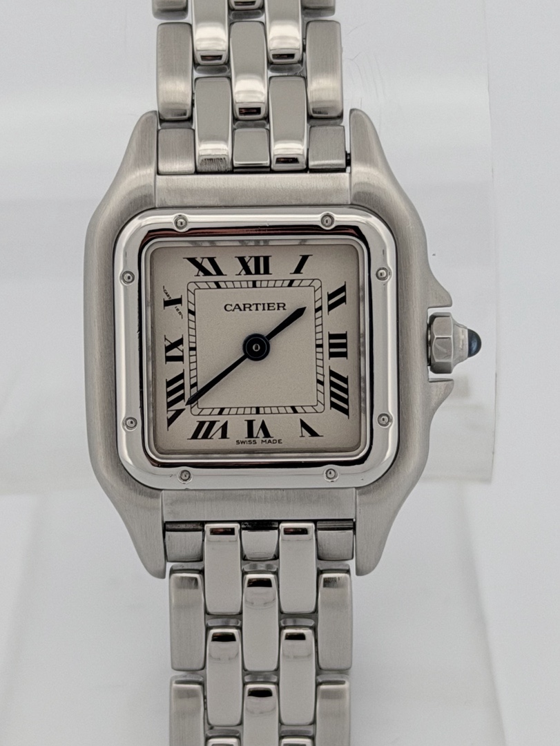Cartier Panthère de Cartier 1320 Quartz Stainless Steel Roman Numerals 1990s