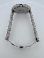 Cartier Santos Large "4073 Iced-Out" - Image 6