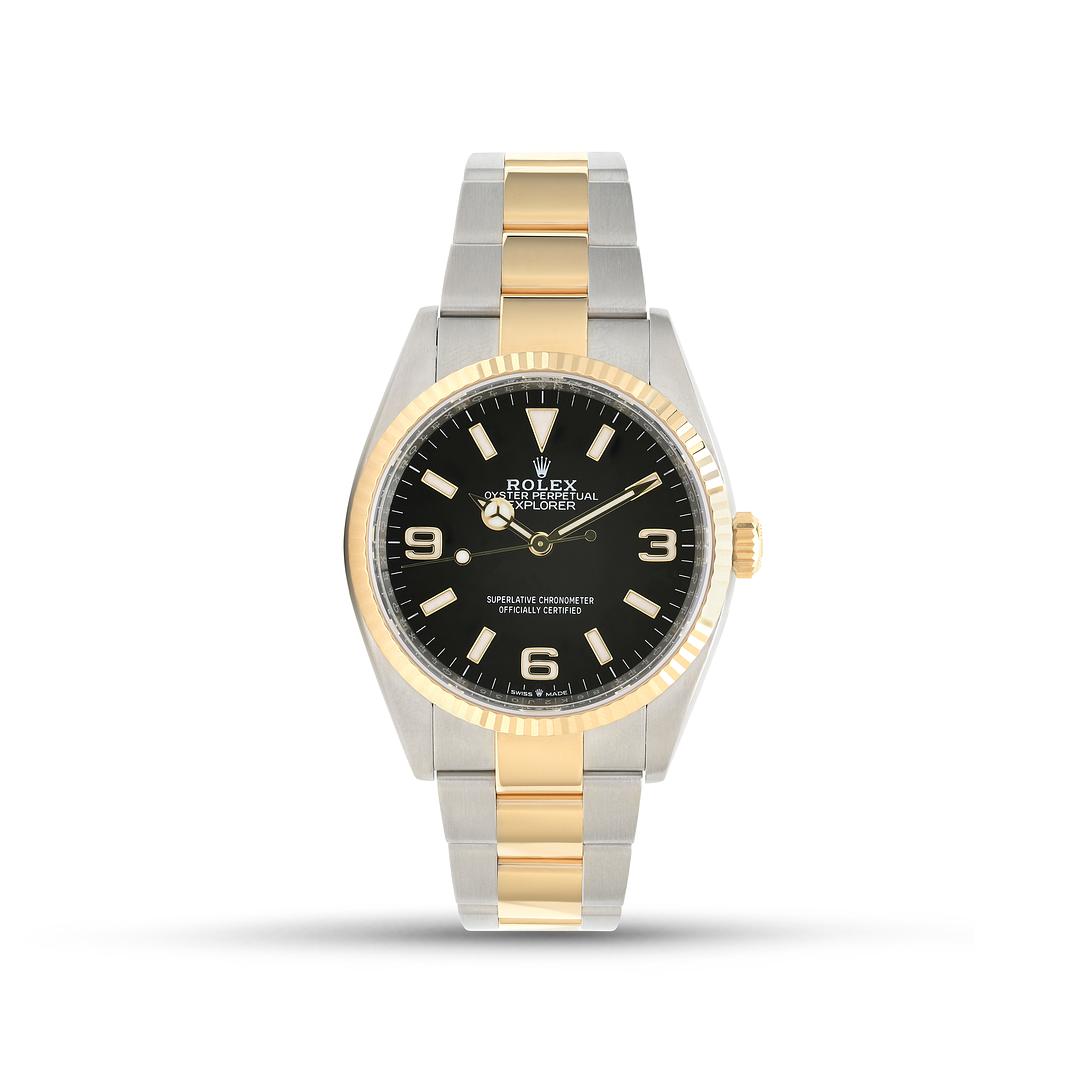 Stacked from 28 images. Method=B (R=8,S=4) Rolex Explorer - Image 1