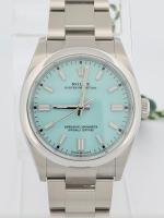 Rolex Oyster Perpetual 36mm Tiffany Dial Stainless Steel