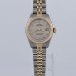 Rolex Datejust 26 Ref. 69173 Factory Jubilee Dial 26mm 1997 Automatic Fluted Bezel Quickset Two-Tone Stainless Steel & 18K Yellow Gold Jubilee Bracelet Naked