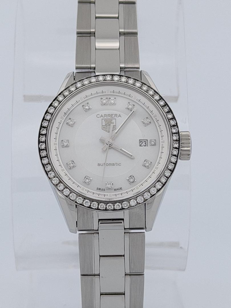 95274196-0-5 TAG Heuer Carrera WV2413 "Ladies Diamond Watch" - Image 1