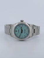 Rolex Oyster Perpetual Tiffany Blue Dial 31mm Oyster Bracelet Stainless Steel Smooth Bezel Automatic 277200 Naked - Image 5
