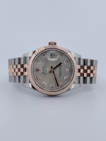 Rolex Datejust 31 278271 Silver Diamond Dial 31mm 2021-26 Automatic Fluted Bezel Stainless Steel & 18K Everose Gold Jubilee Bracelet Naked - Image 4