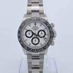 Rolex Daytona Panda 116500LN White Dial 40mm 2022 Automatic Ceramic Bezel Oyster Bracelet (11 Links) Stainless Steel Papers