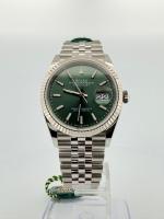 New ⭐️ Rolex Datejust 36 126234 36mm 2026 Mint Green Dial Stainless Steel Fluted Bezel Jubilee Bracelet Papers