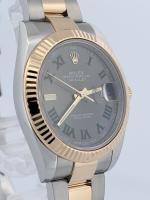 Rolex Datejust 41 Two-Tone 126333 Wimbledon Dial Fluted 41mm Automatic Steel & 18K Yellow Gold Oyster Bracelet Naked - Image 3
