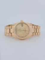 Rolex Day-Date President 18038 36mm Champagne Dial Yellow Gold Automatic Single Quickset President Bracelet Fluted Bezel 1985 Naked - Image 4