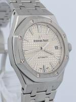 Audemars Piguet Royal Oak 15450ST.OO.1256ST.01 Silver Dial 37mm 2017 Automatic Stainless Steel Papers - Image 2