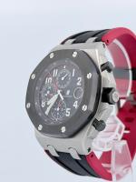 Audemars Piguet Royal Oak Offshore Chronograph 26470ST.OO.A101CR.01 Black Dial 42mm 2017 “Vimpire”Automatic Stainless Steel Archieves - Image 3