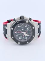 Audemars Piguet Royal Oak Offshore Chronograph 26470ST.OO.A101CR.01 Black Dial 42mm 2017 “Vimpire”Automatic Stainless Steel Archieves - Image 4